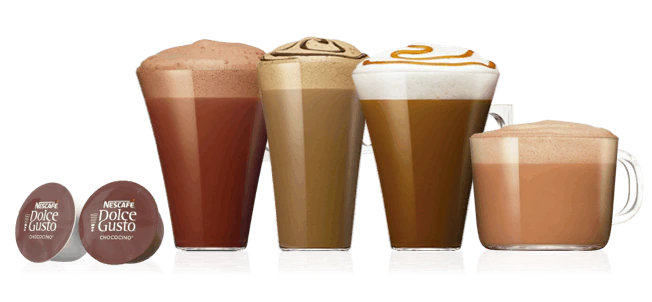 Chocolate Quente e chás | Cápsulas de Café - NESCAFÉ® Dolce Gusto® header image