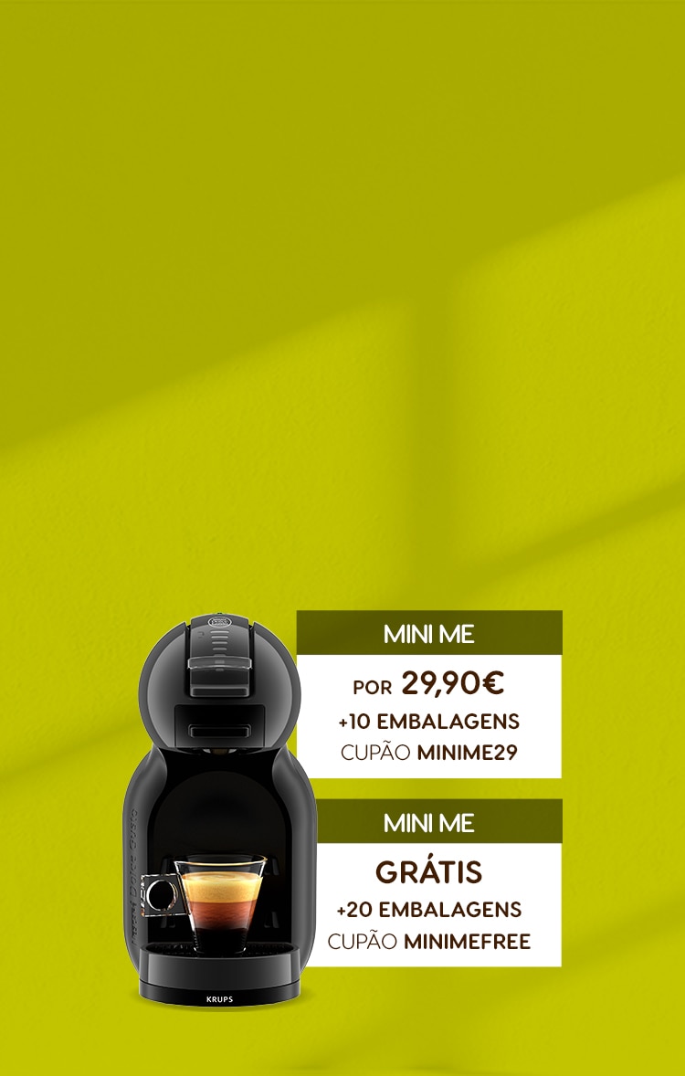 Máquina Mini Me por 29,90€ ou grátis | Nescafé® Dolce Gusto® banner