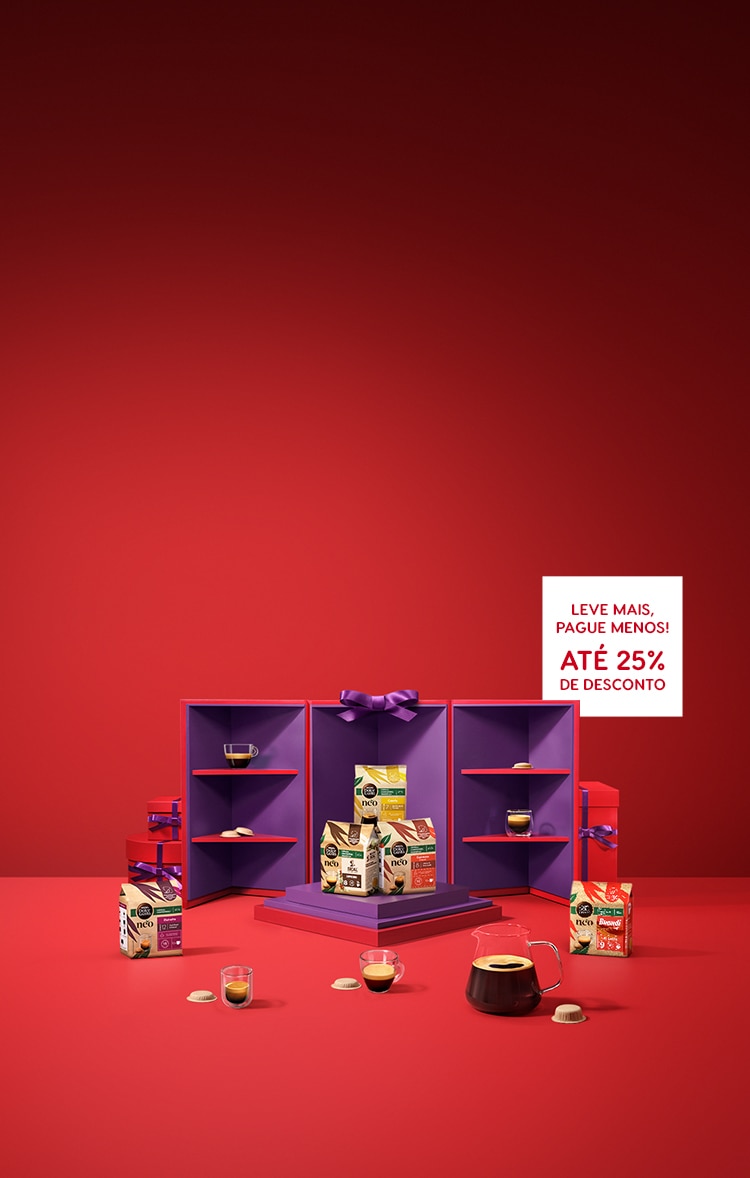 Cápsulas Neo com desconto - Nescafé® Dolce Gusto® banner