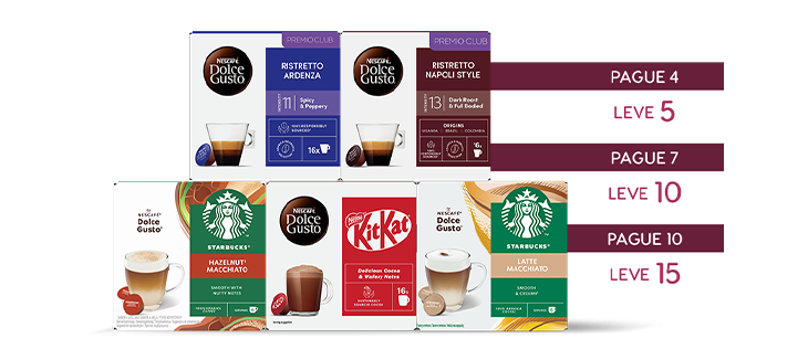 Descontos - Cápsulas- NESCAFÉ® Dolce Gusto® header image