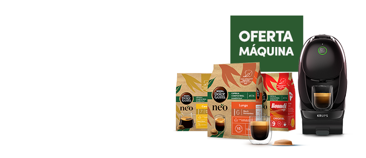 Máquina NEO Grátis na compra de 18 embalagens NEO header image