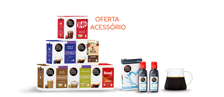 Promoção Acessórios Nescafé® Dolce Gusto® header image