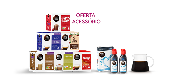 Promoção Acessórios Nescafé® Dolce Gusto® header image
