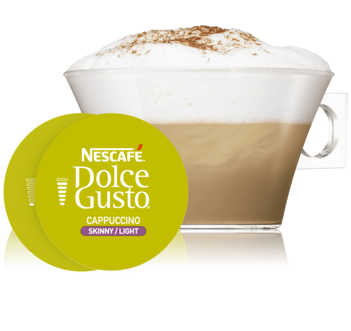 CAPPUCCINO LIGHT 16 CÁPSULAS