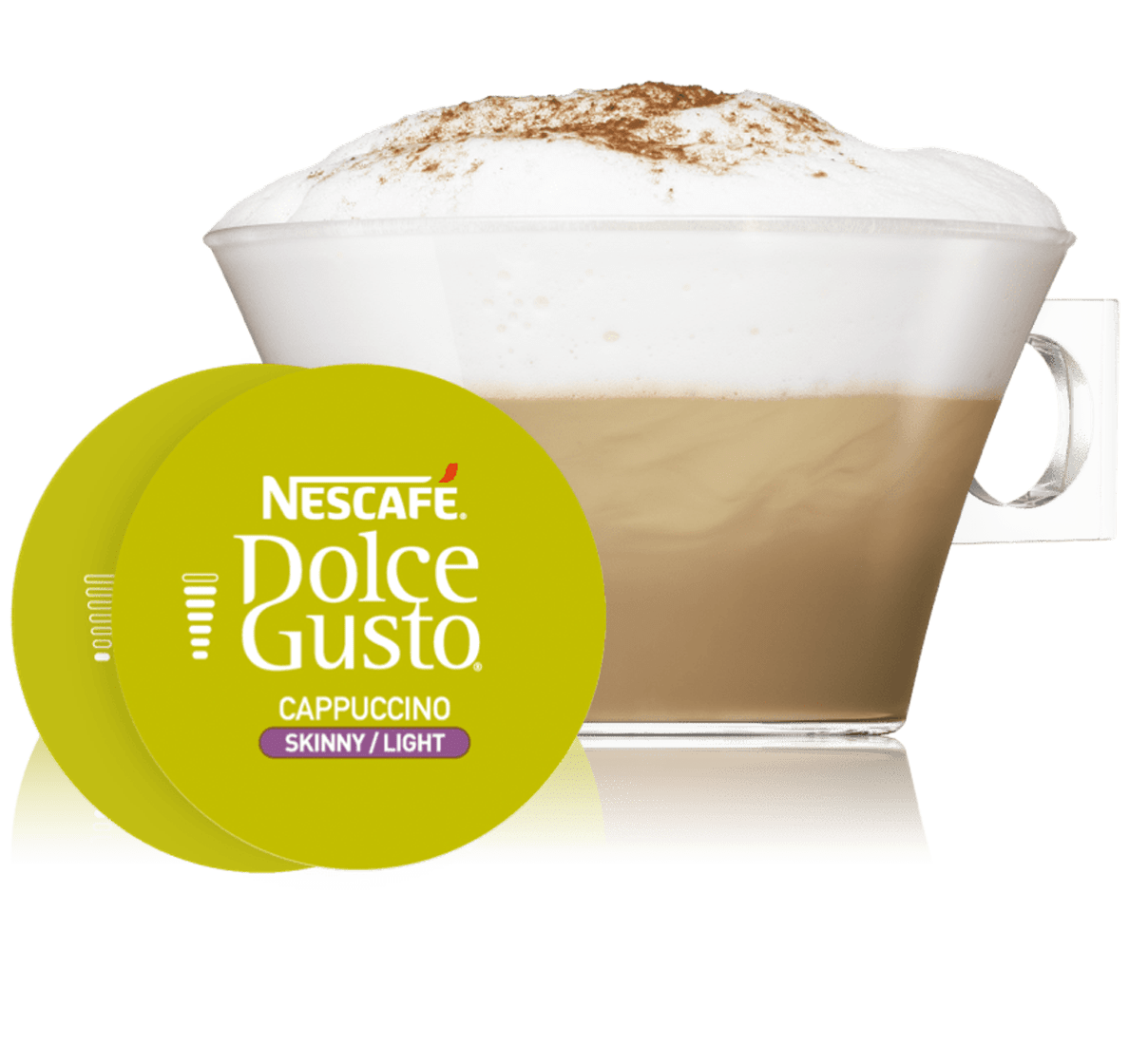 hack ledsager spansk Cappuccino light 16 cápsulas - NESCAFÉ® Dolce Gusto®