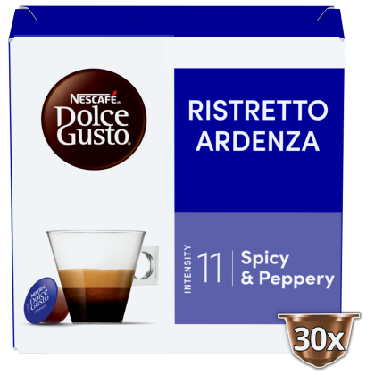 Embalagem de 30 C&aacute;psulas Ristretto Ardenza 30 Capsulas NESCAF&Eacute;&reg; Dolce Gusto&reg; 