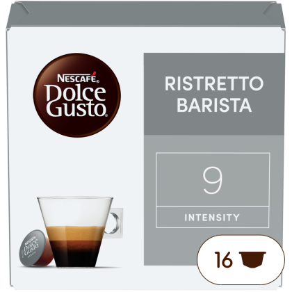 Embalagem de 16 Cápsulas RISTRETTO BARISTA NESCAFÉ® Dolce Gusto® 
