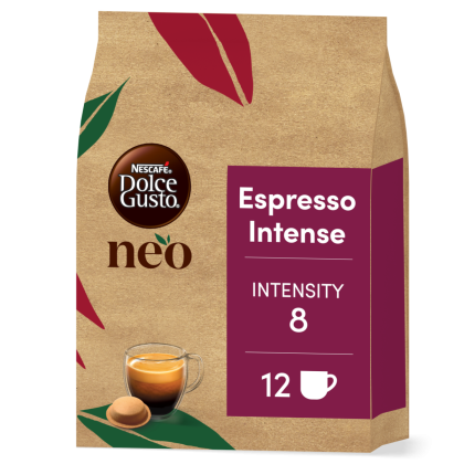 Embalagem de 12 C&aacute;psulas NEO ESPRESSO INTENSE NESCAF&Eacute;&reg; Dolce Gusto&reg; 
