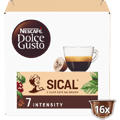 Embalagem de 16 C&aacute;psulas Espresso Sical&reg; NESCAF&Eacute;&reg; Dolce Gusto&reg; 