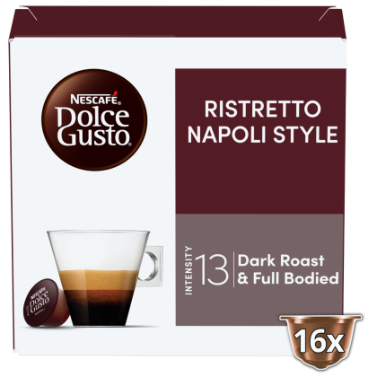 RISTRETTO NAPOLI 16 C&Aacute;PSULAS