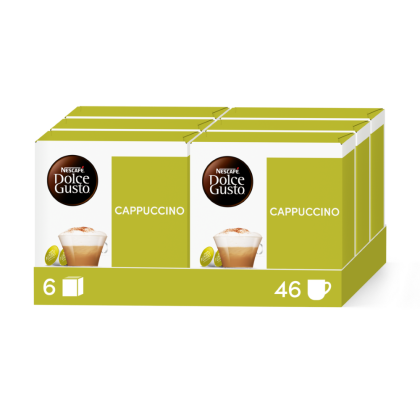 Embalagem de 96 C&aacute;psulas CAPPUCCINO 6X16 CAPSULAS NESCAF&Eacute;&reg; Dolce Gusto&reg; 