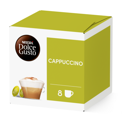 Embalagem de 16 Cápsulas CAPPUCCINO NESCAFÉ® Dolce Gusto® 