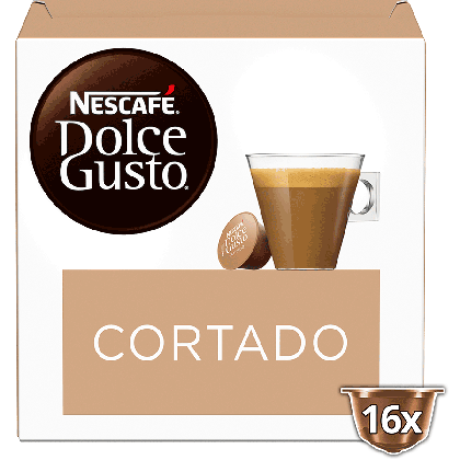 Embalagem de 16 C&aacute;psulas "CORTADO NESCAF&Eacute;&reg; Dolce Gusto&reg; 