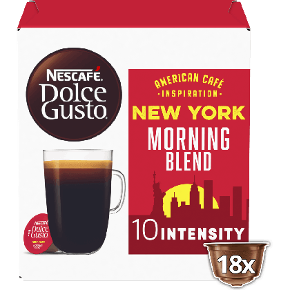 Embalagem de 18 C&aacute;psulas Grande New York NESCAF&Eacute;&reg; Dolce Gusto&reg; 