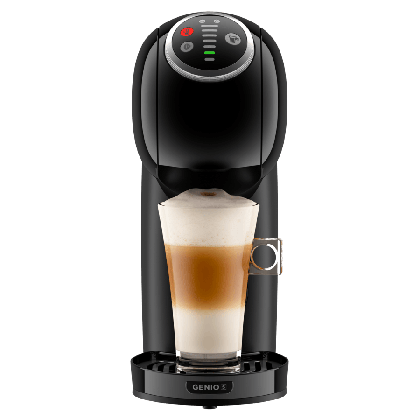 Vista de frente Máquina de Café Genio S Plus Preta NESCAFÉ® Dolce Gusto® 