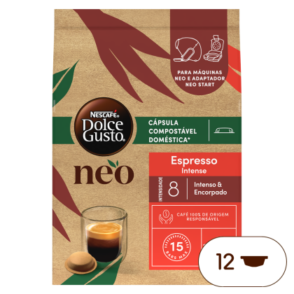 Embalagem de 12 Cápsulas NEO ESPRESSO INTENSE NESCAFÉ® Dolce Gusto® 