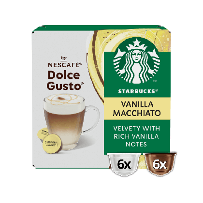 STARBUCKS&reg; Madagascar Vanilla Macchiato 12 C&aacute;psulas