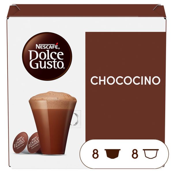 Embalagem de 16 Cápsulas CHOCOCINO NESCAFÉ® Dolce Gusto® 