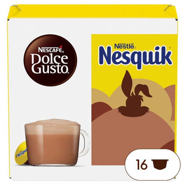 Embalagem de 16 Cápsulas Nesquik NESCAFÉ® Dolce Gusto® 