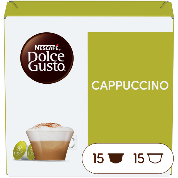 Embalagem de 30 Cápsulas Cappuccino 30 Cápsulas NESCAFÉ® Dolce Gusto® 