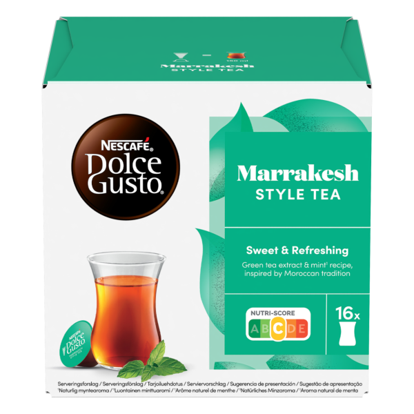 Embalagem de 16 Cápsulas MARRAKESH STYLE TEA NESCAFÉ® Dolce Gusto®