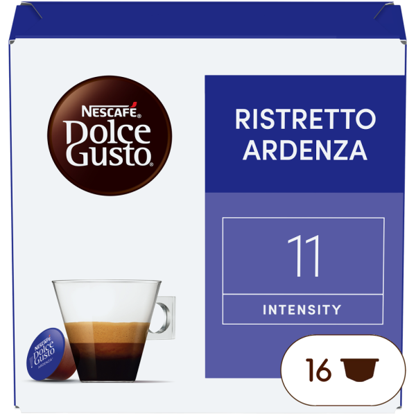 Embalagem de 16 Cápsulas RISTRETTO ARDENZA NESCAFÉ® Dolce Gusto® 