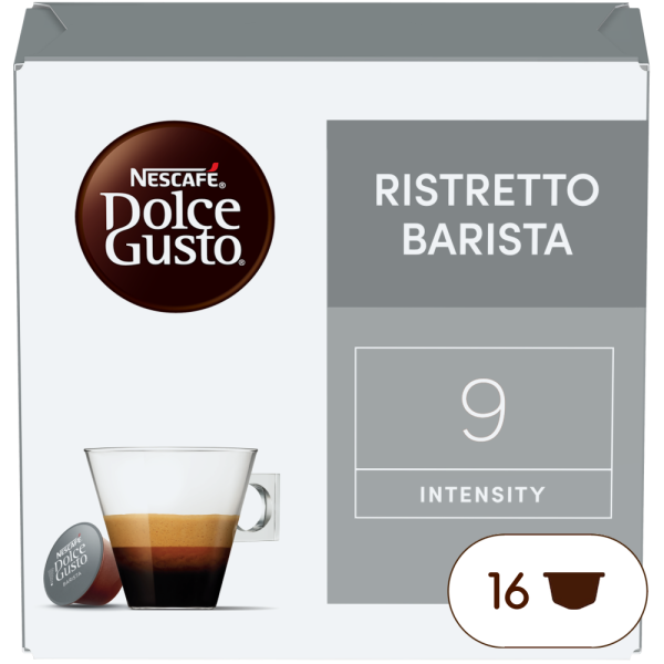 Embalagem de 16 Cápsulas RISTRETTO BARISTA NESCAFÉ® Dolce Gusto® 