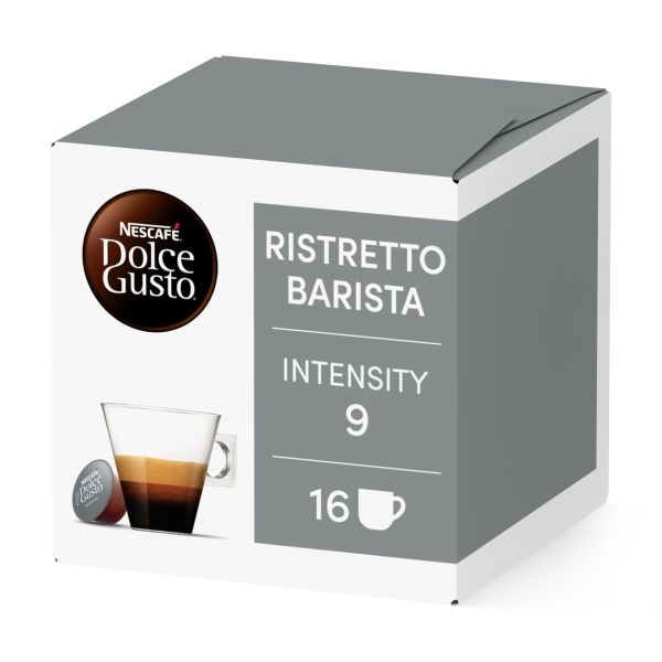 Embalagem de 16 Cápsulas RISTRETTO BARISTA NESCAFÉ® Dolce Gusto® 