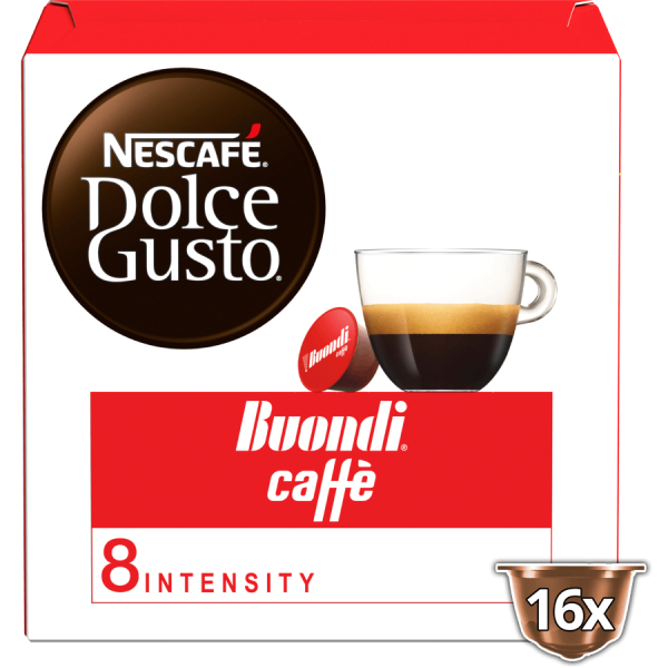 Embalagem de 16 Cápsulas BUONDI 16 CÁPSULAS NESCAFÉ® Dolce Gusto® 