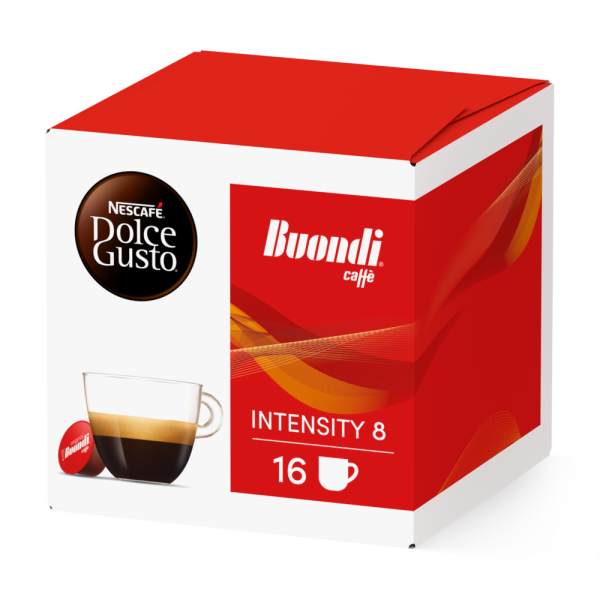Embalagem de 16 Cápsulas BUONDI 16 CÁPSULAS NESCAFÉ® Dolce Gusto® 