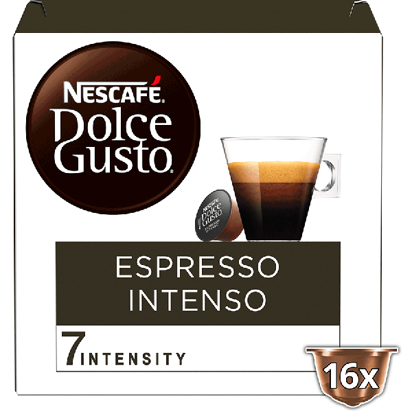 Embalagem de 16 Cápsulas ESPRESSO INTENSO NESCAFÉ® Dolce Gusto® 