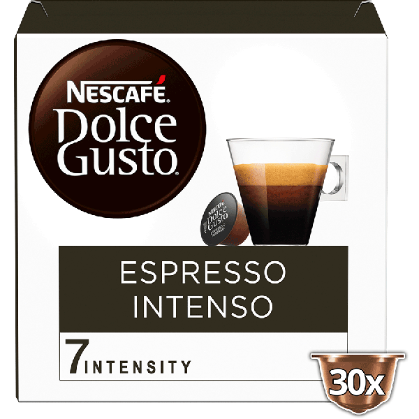 Embalagem de 30 Cápsulas ESPRESSO INTENSO 30 CAPSULAS NESCAFÉ® Dolce Gusto® 