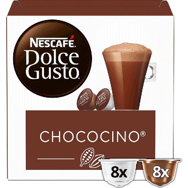 Embalagem de 16 Cápsulas CHOCOCINO NESCAFÉ® Dolce Gusto® 