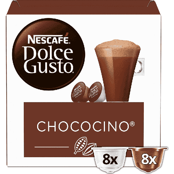Embalagem de 16 Cápsulas CHOCOCINO NESCAFÉ® Dolce Gusto® 