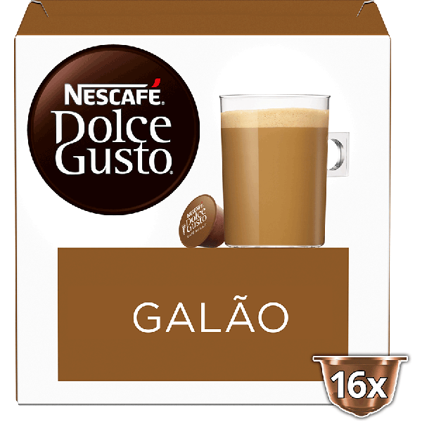 Embalagem de 16 Cápsulas Galão 16 Cápsulas NESCAFÉ® Dolce Gusto® 