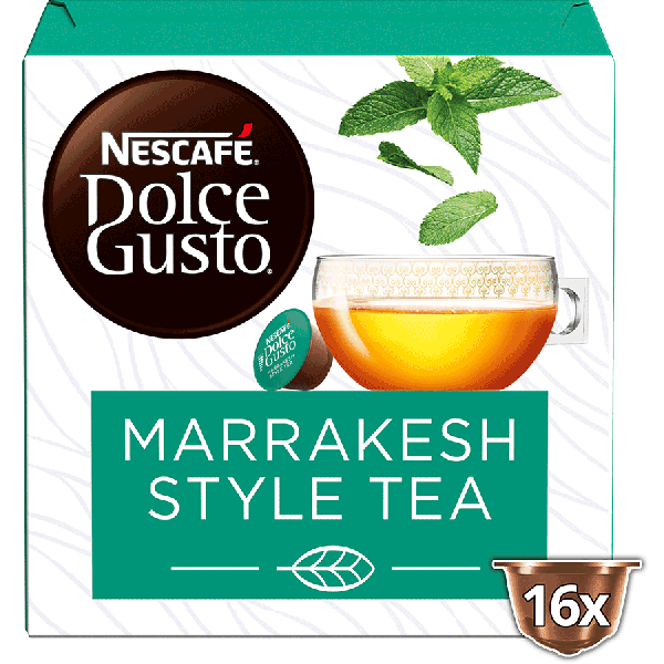 Embalagem de 16 Cápsulas MARRAKESH STYLE TEA NESCAFÉ® Dolce Gusto® 