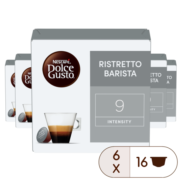 Embalagem de 96 Cápsulas BARISTA 6X16 CAPSULAS NESCAFÉ® Dolce Gusto® 