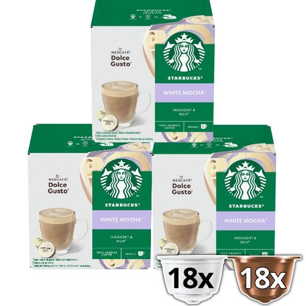 3 x STARBUCKS® White Mocha