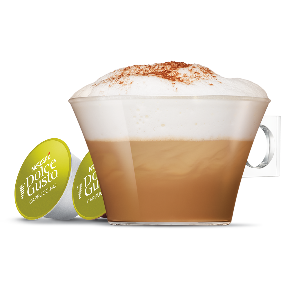 Cápsula e Chávena Cappuccino 30 Cápsulas NESCAFÉ® Dolce Gusto®