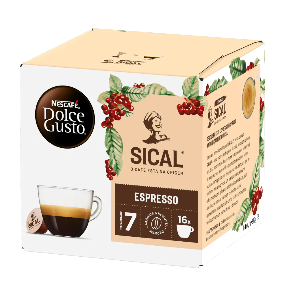 Sical 16 Capsulas NESCAFE Dolce Gusto