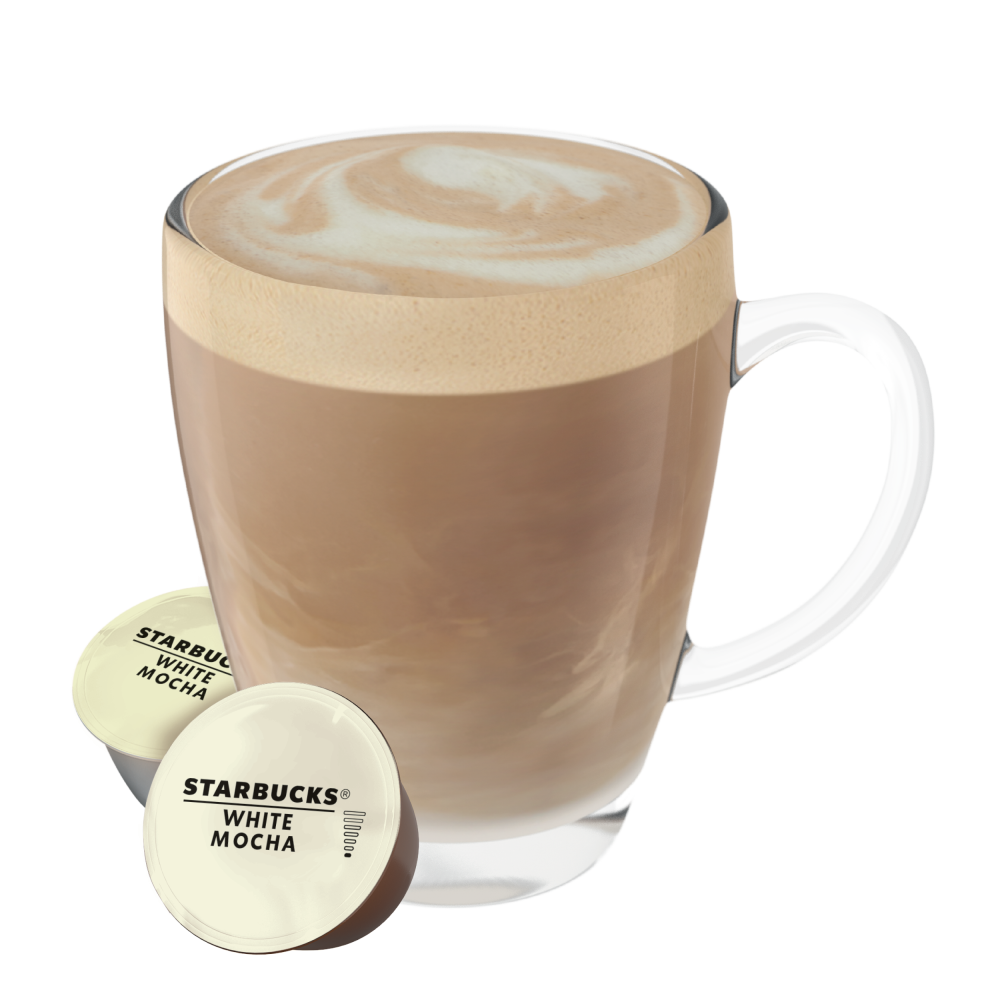 Cápsula e Chávena Starbucks® White Mocha NESCAFÉ® Dolce Gusto®