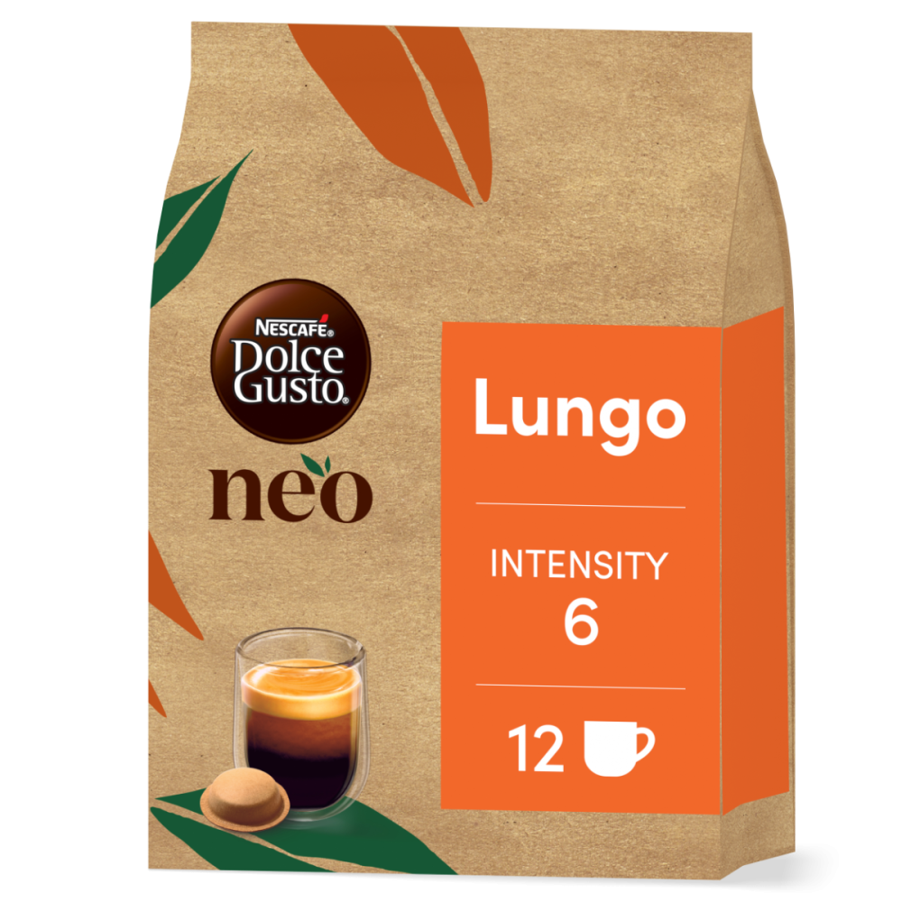 Embalagem de 12 Cápsulas NEO Lungo NESCAFÉ® Dolce Gusto® 