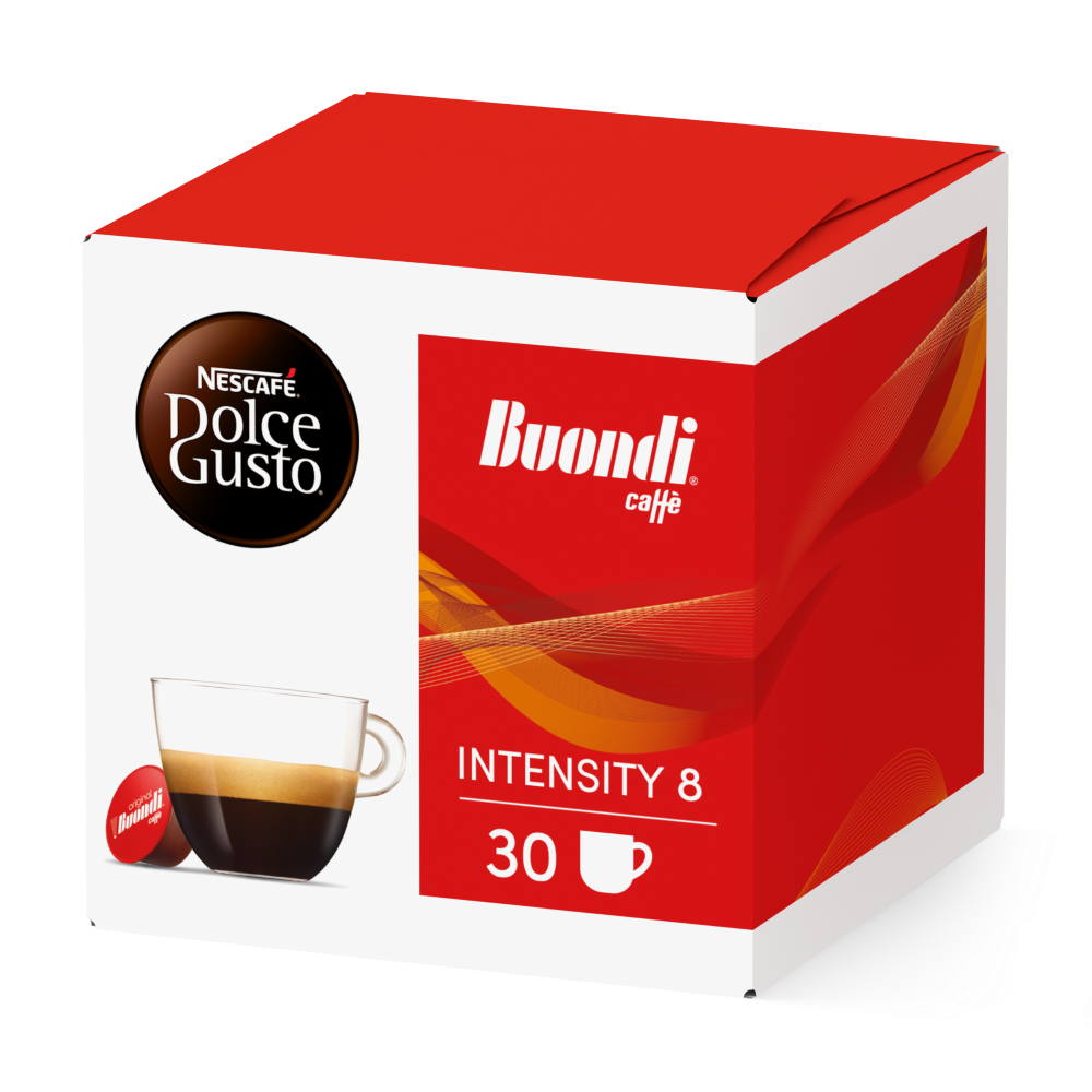 Embalagem de 30 Cápsulas BUONDI 30 CÁPSULAS NESCAFÉ® Dolce Gusto® 