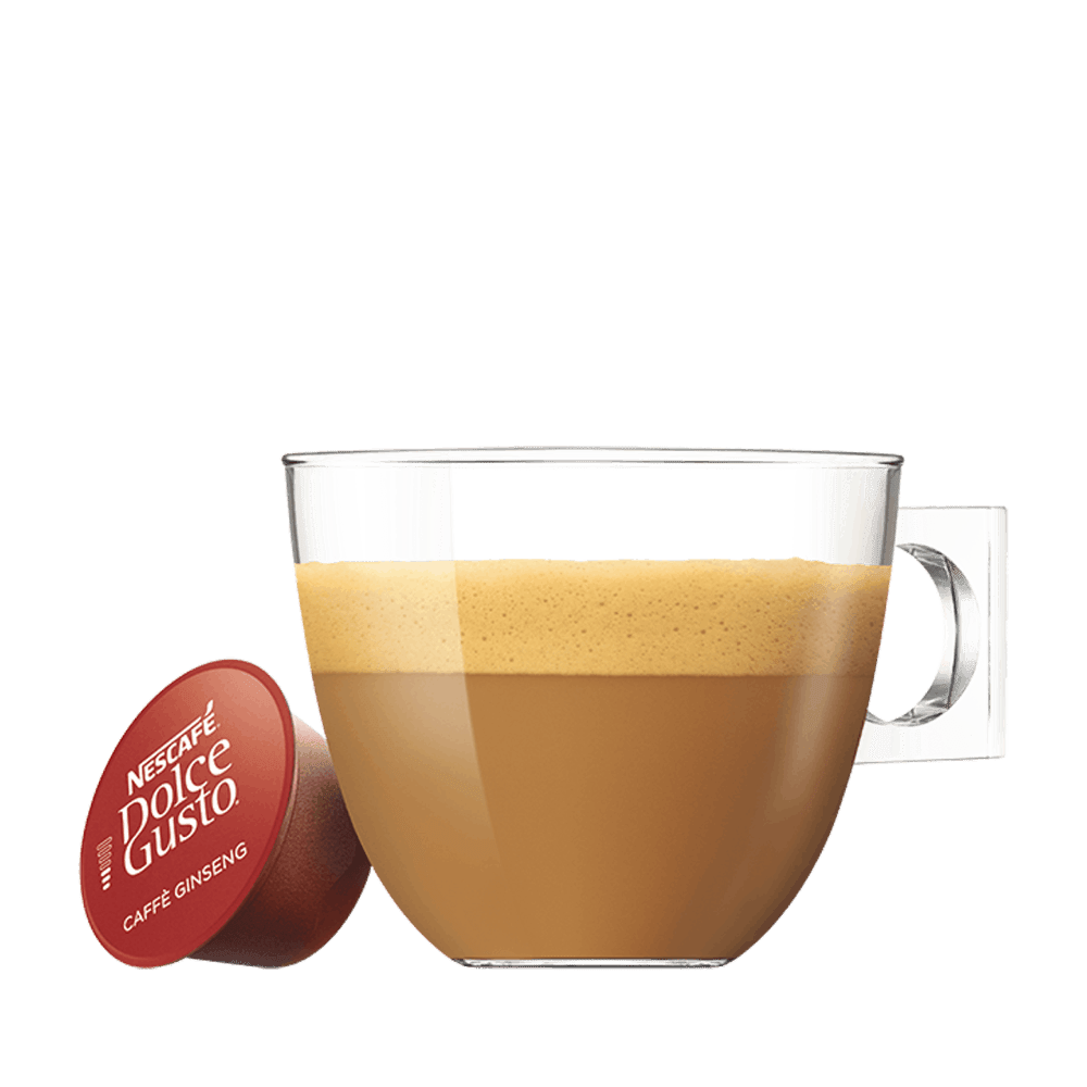 Cápsula e Chávena Café Ginseng NESCAFÉ® Dolce Gusto®