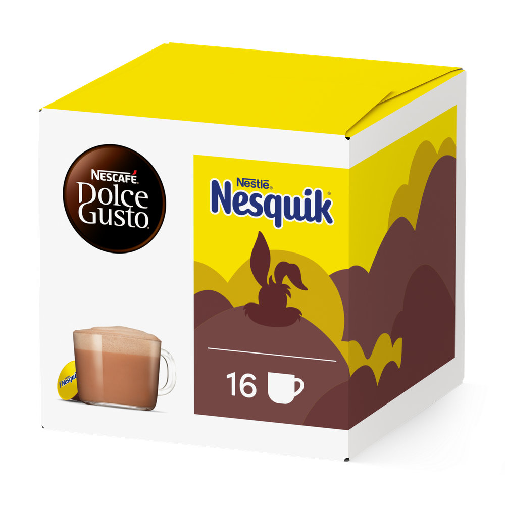 Embalagem de 16 Cápsulas Nesquik NESCAFÉ® Dolce Gusto® 