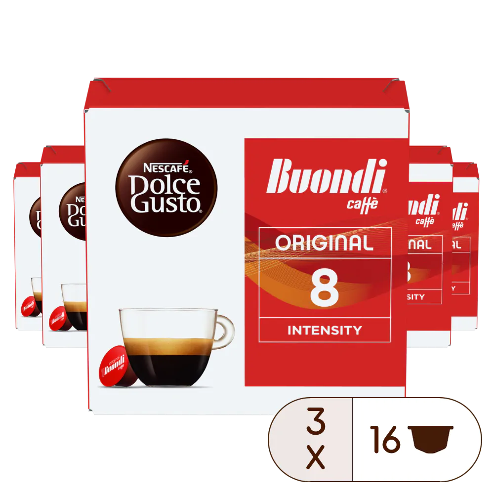Buondi 3x16 Capsulas NESCAFE Dolce Gusto