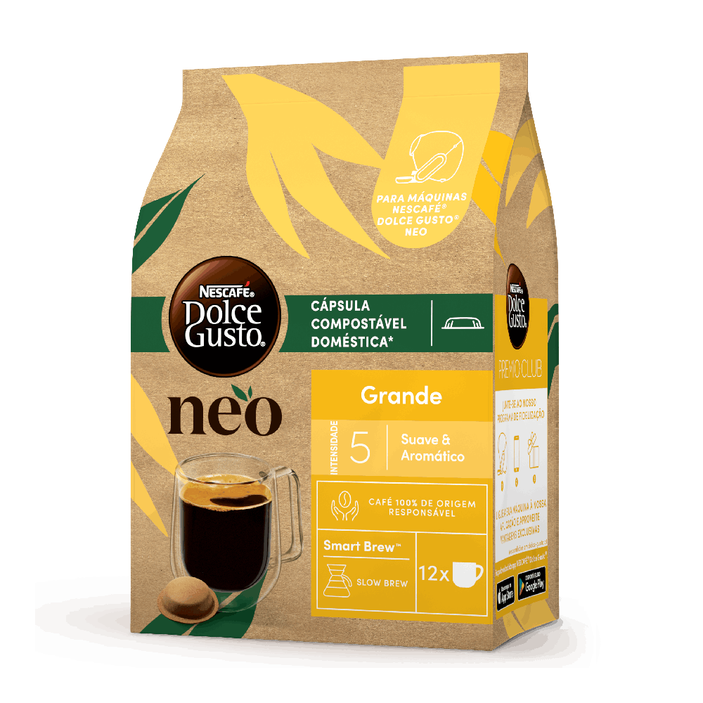 embalagem de cápsulas de café neo grande