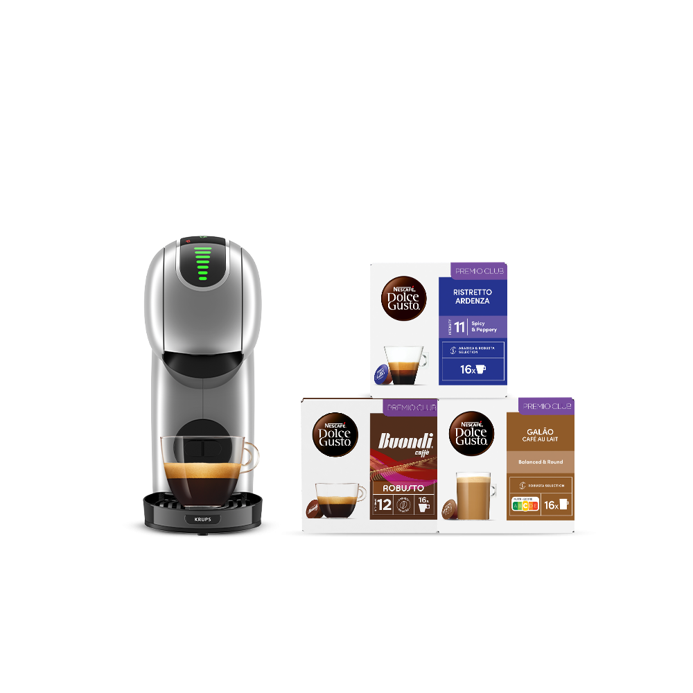 Pack Genio S Touch Cinza + 3 embalagens grátis