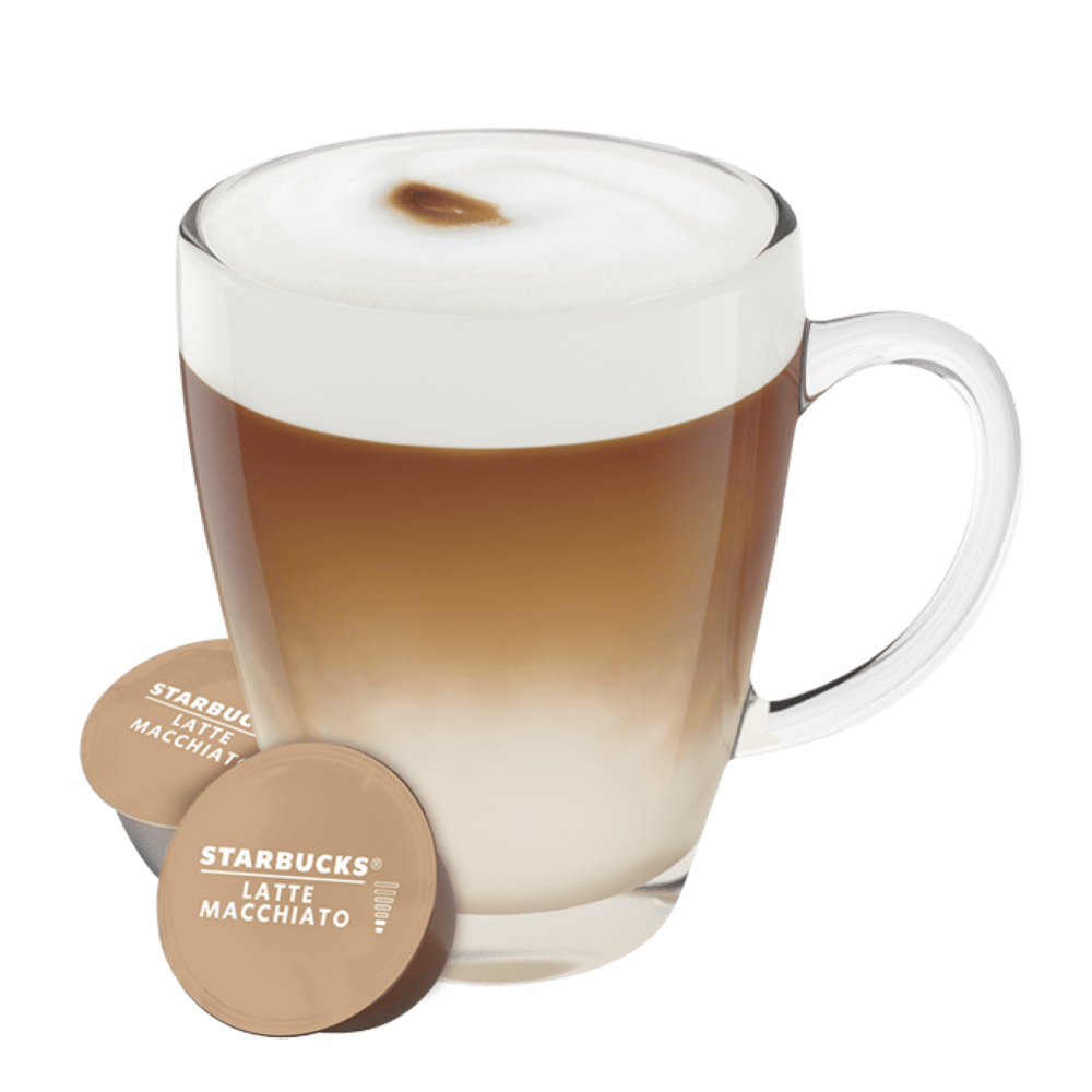 Cápsula e Chávena STARBUCKS LATTE MACCHIATO NESCAFÉ® Dolce Gusto®