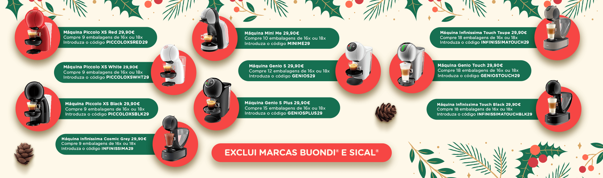 Promoção Máquinas Promoção Máquinas